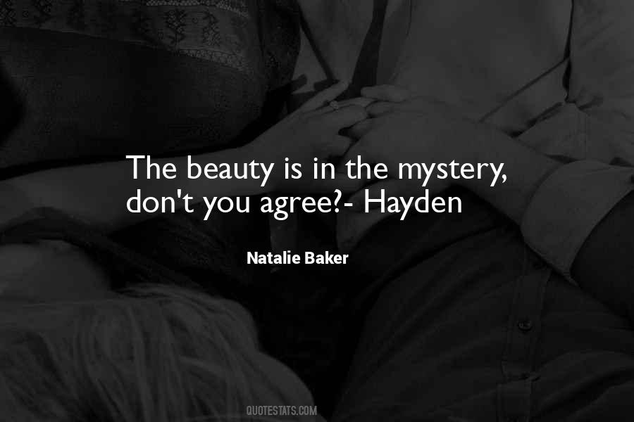 Natalie Baker Quotes #1671969