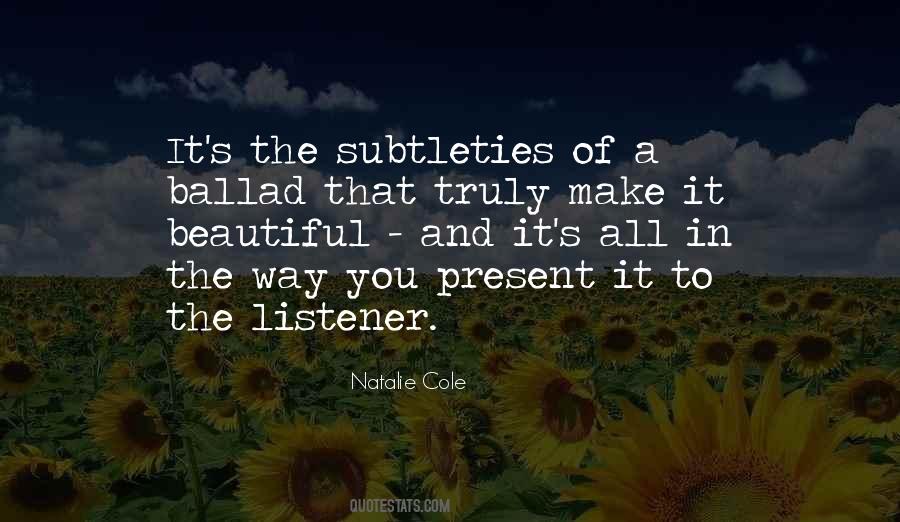 Natalie Cole Quotes #1311972