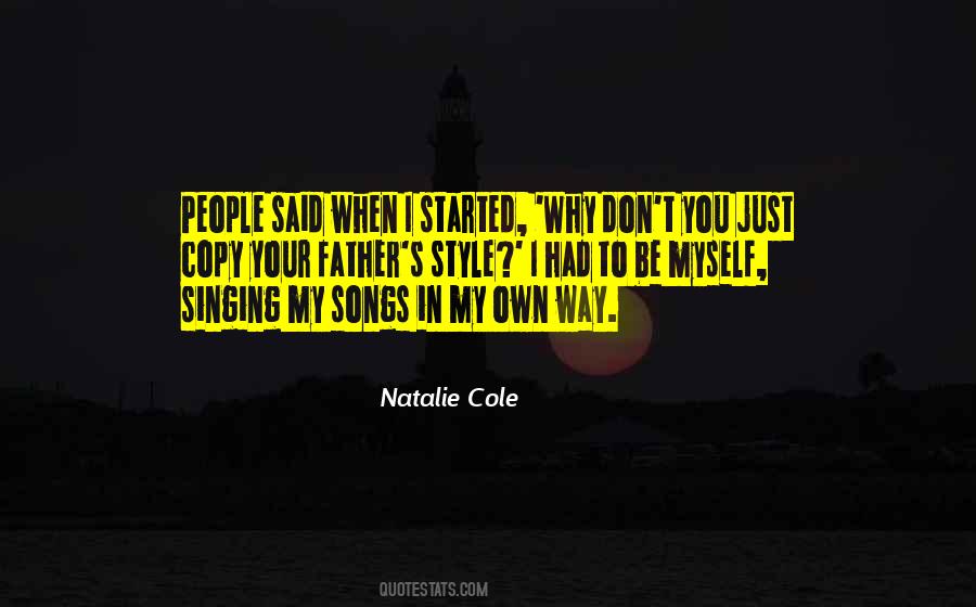 Natalie Cole Quotes #326513