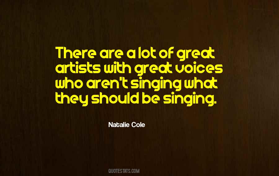 Natalie Cole Quotes #602503