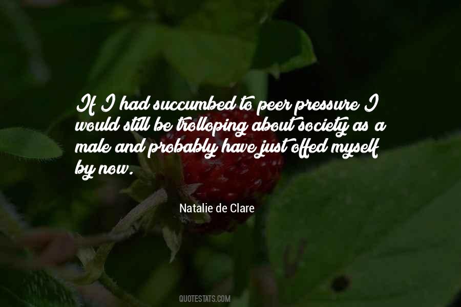 Natalie De Clare Quotes #444894
