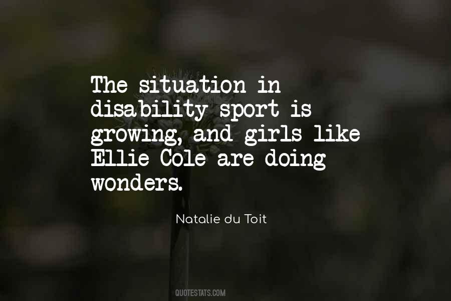 Natalie Du Toit Quotes #629171