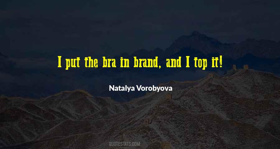 Natalya Vorobyova Quotes #1094278