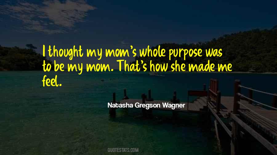 Natasha Gregson Wagner Quotes #610826