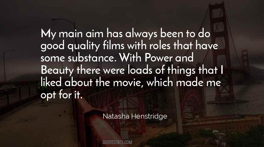 Natasha Henstridge Quotes #240554