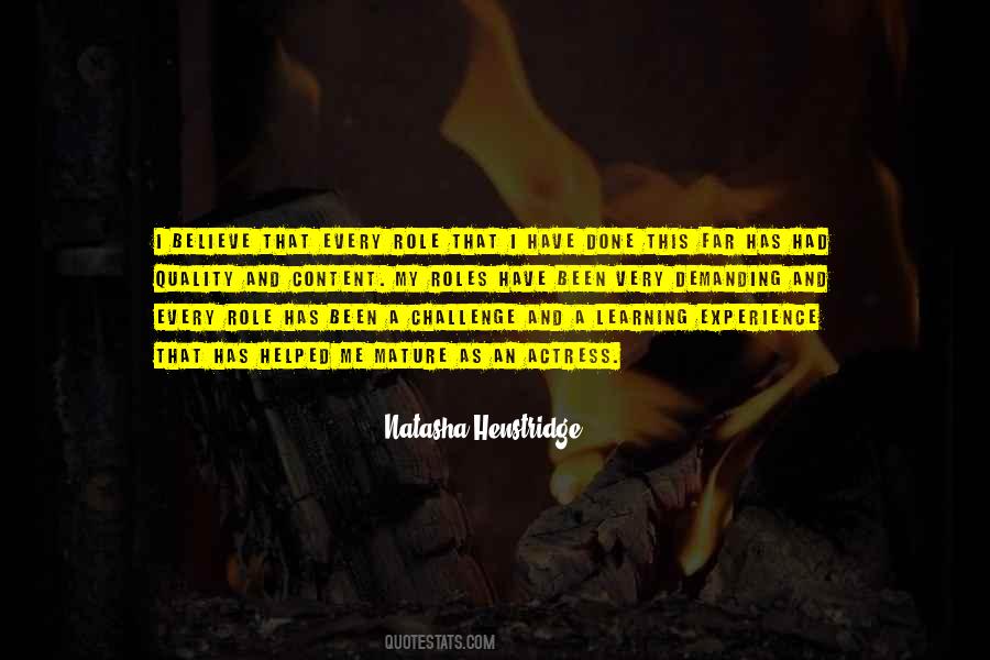 Natasha Henstridge Quotes #685621