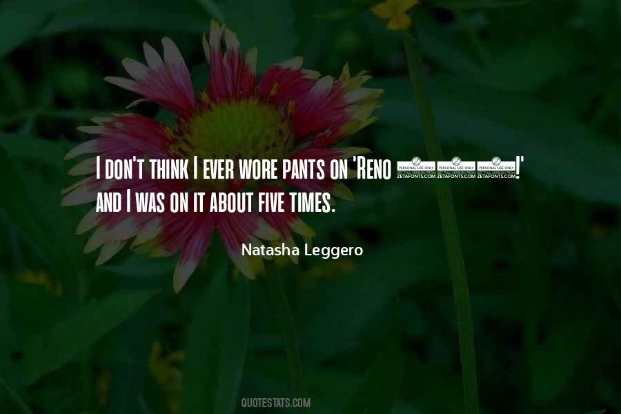 Natasha Leggero Quotes #268025