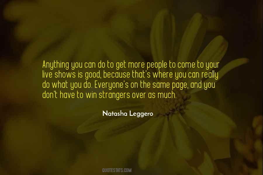 Natasha Leggero Quotes #733182