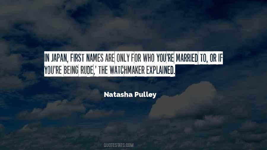 Natasha Pulley Quotes #351559