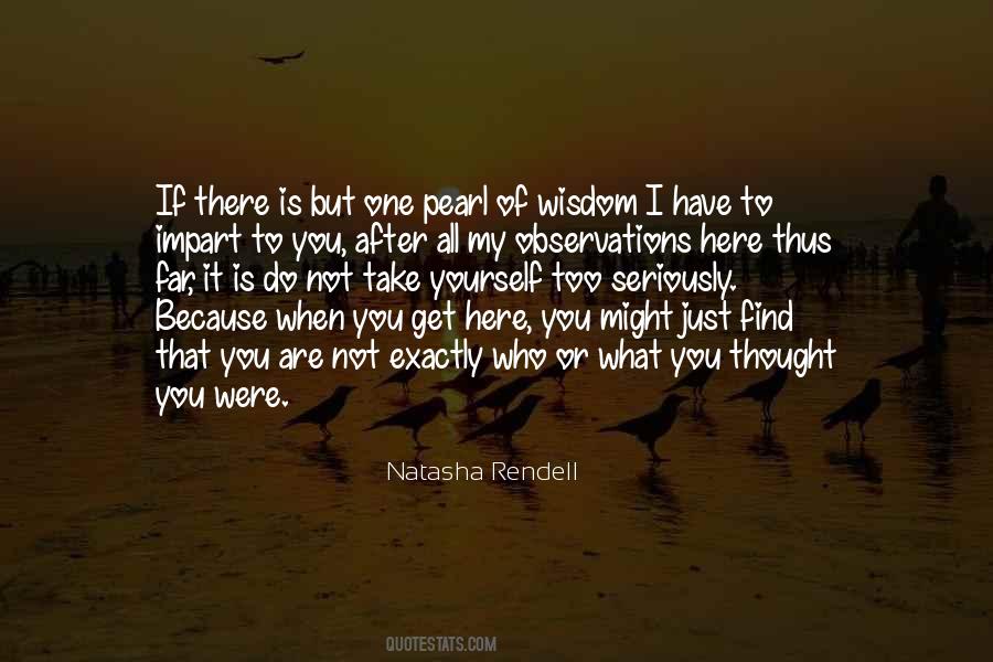 Natasha Rendell Quotes #1340691