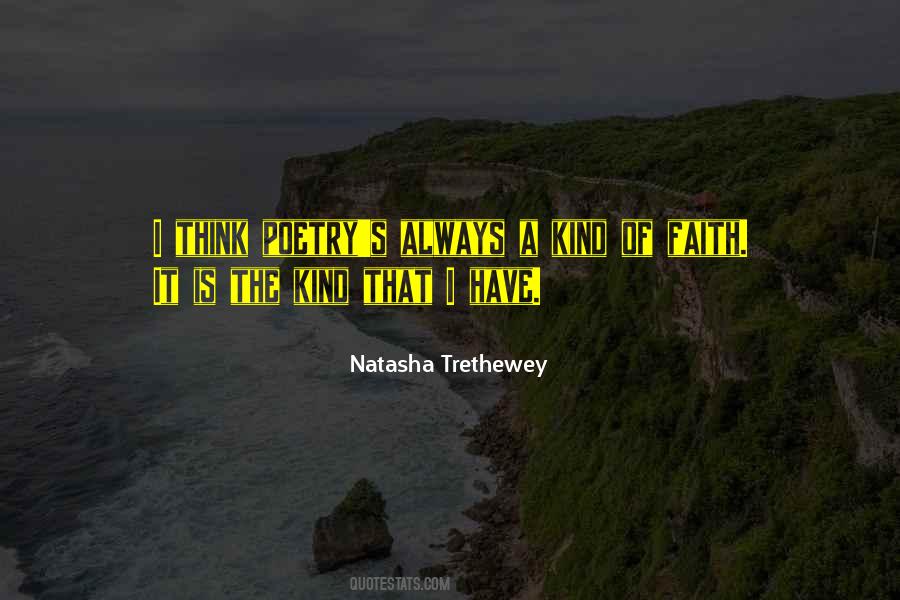 Natasha Trethewey Quotes #1405300