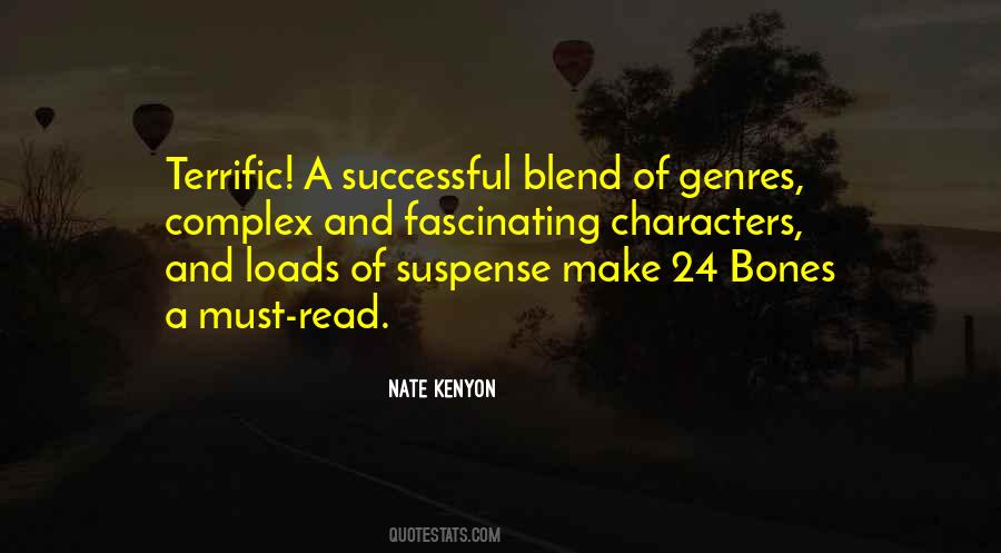 Nate Kenyon Quotes #873691 Nate Kenyon Quotes #873691