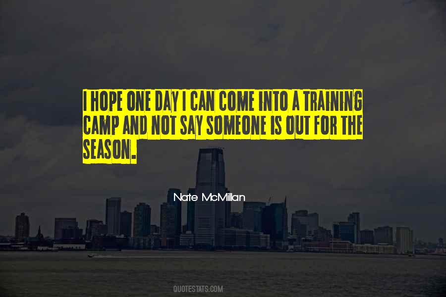 Nate McMillan Quotes #1051922 Nate McMillan Quotes #1051922