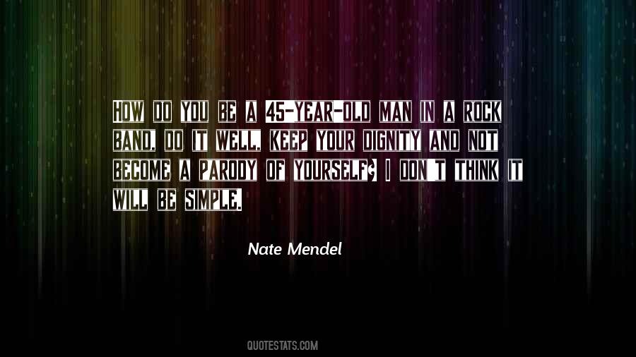 Nate Mendel Quotes #1436528