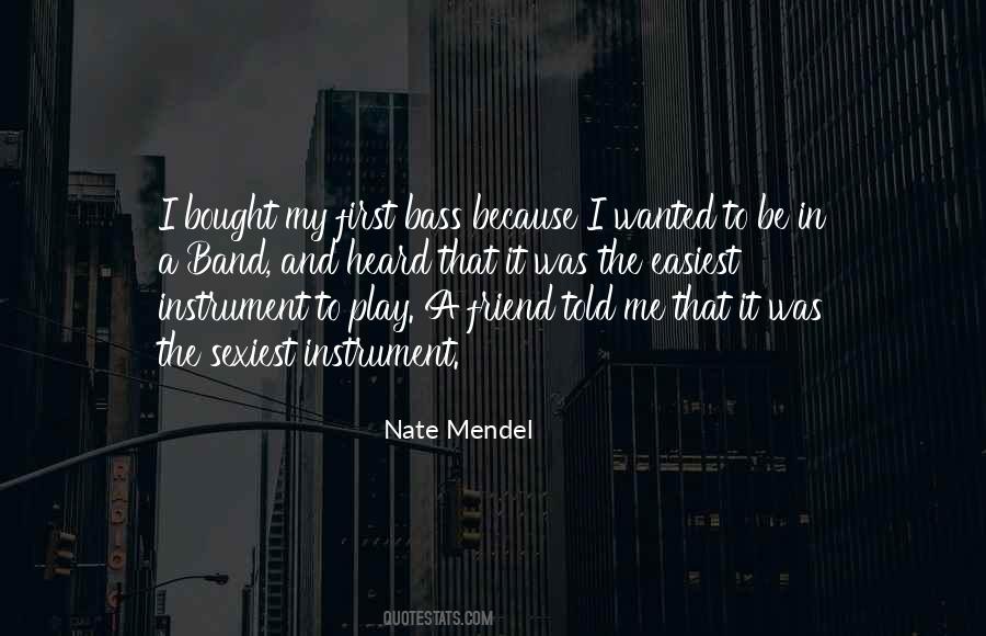 Nate Mendel Quotes #588004