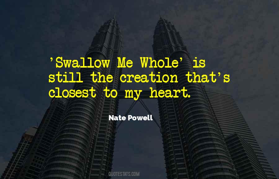 Nate Powell Quotes #1142981
