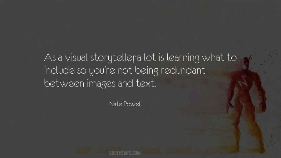 Nate Powell Quotes #187328