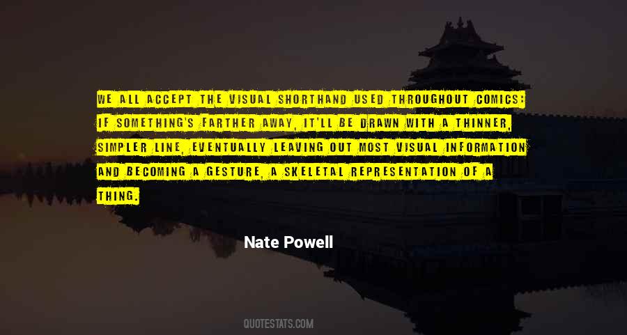 Nate Powell Quotes #606473