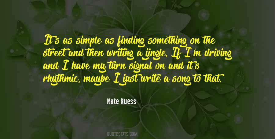 Nate Ruess Quotes #494250
