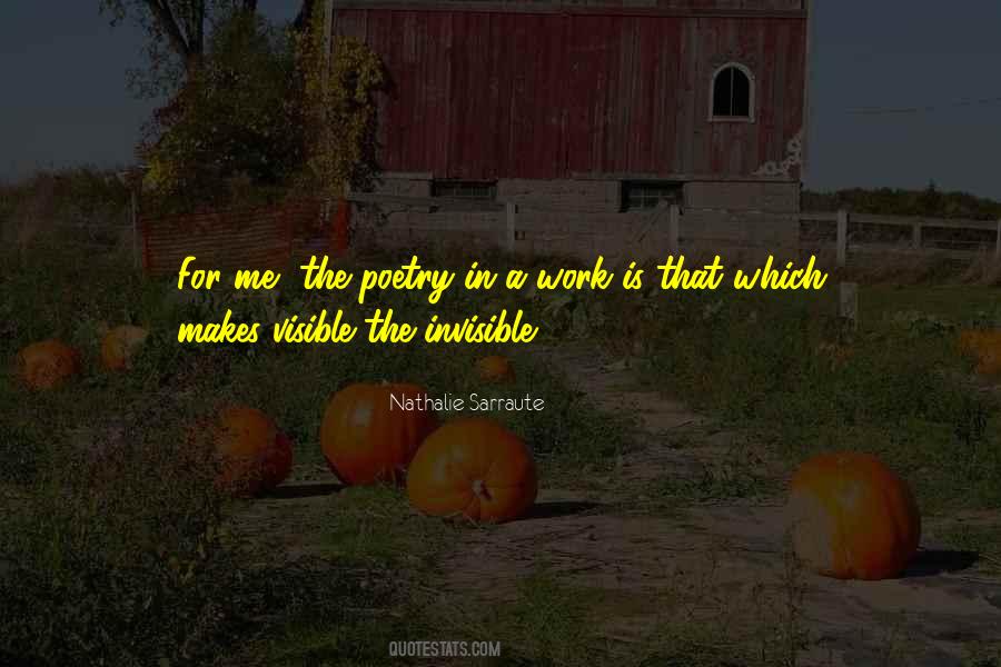 Nathalie Sarraute Quotes #23308