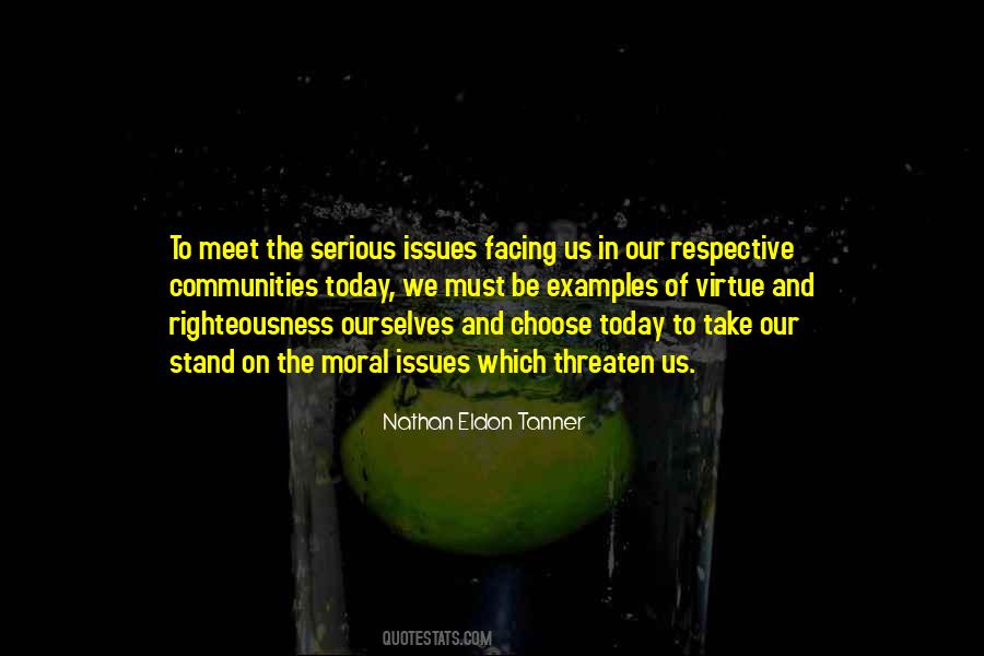 Nathan Eldon Tanner Quotes #475647
