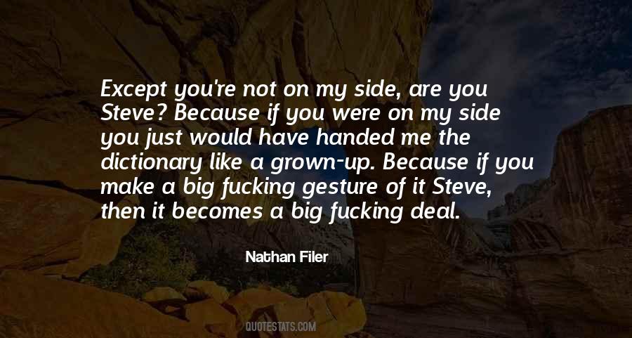 Nathan Filer Quotes #274347