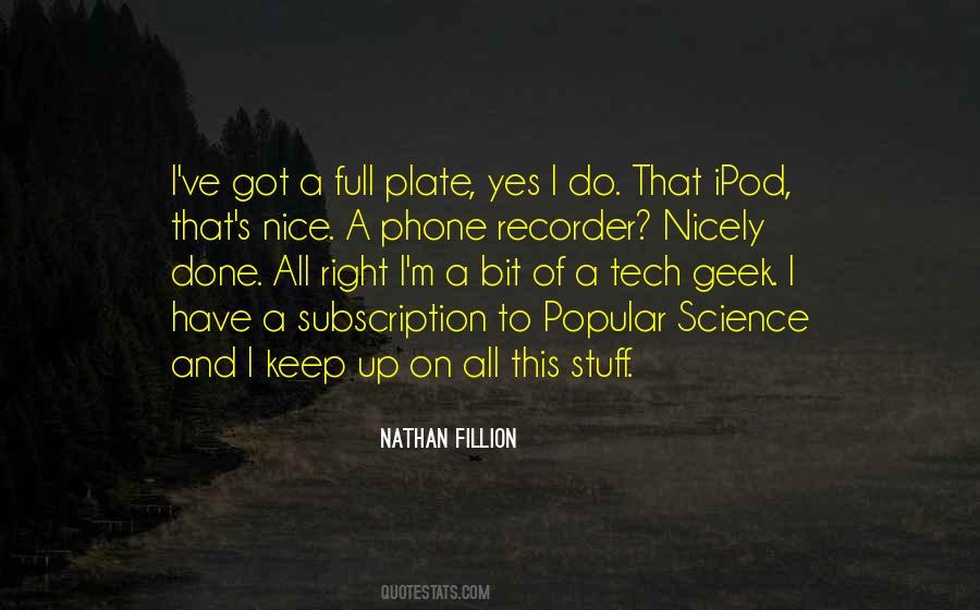 Nathan Fillion Quotes #641079