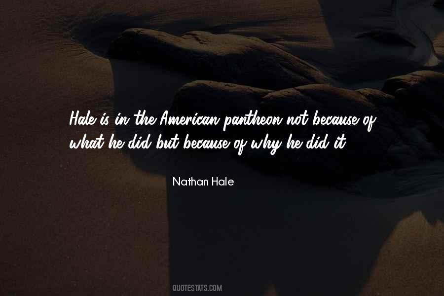 Nathan Hale Quotes #1289137