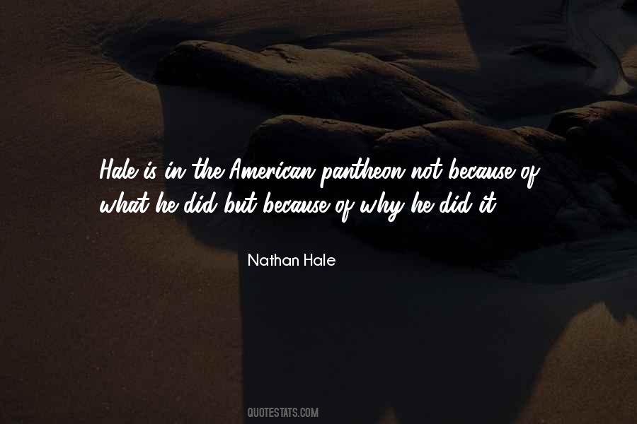 Nathan Hale Quotes #1289137