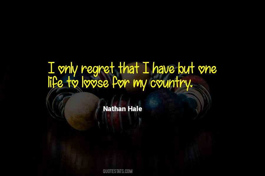 Nathan Hale Quotes #769424