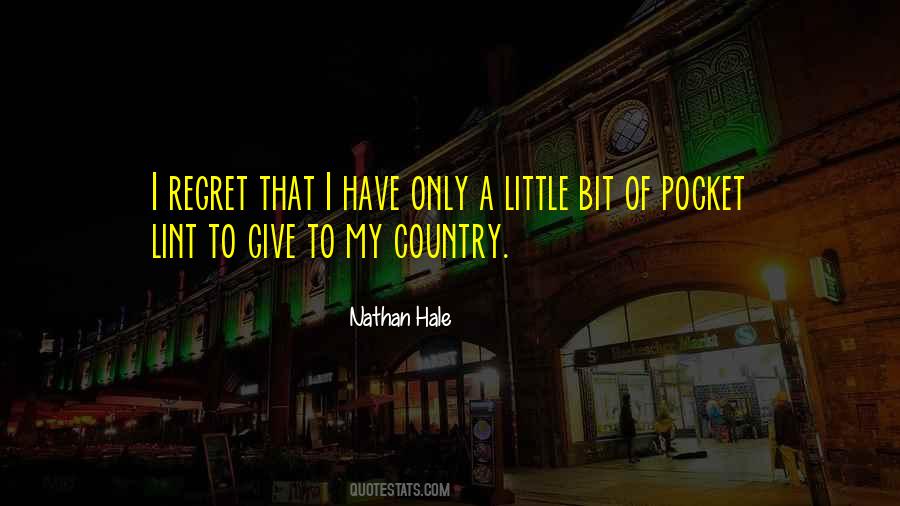 Nathan Hale Quotes #970524