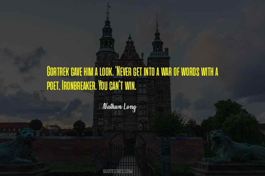 Nathan Long Quotes #256010 Nathan Long Quotes #256010