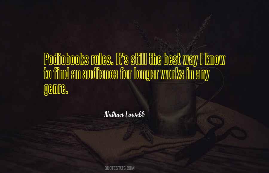 Nathan Lowell Quotes #206926