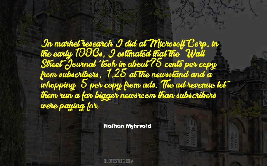 Nathan Myhrvold Quotes #1493436