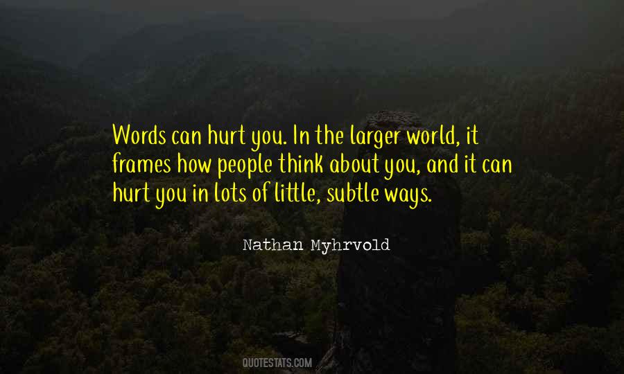 Nathan Myhrvold Quotes #35324