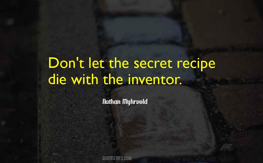 Nathan Myhrvold Quotes #620914