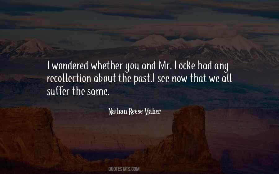 Nathan Reese Maher Quotes #1693702