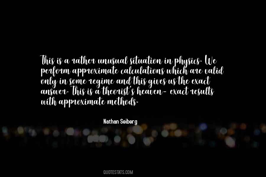 Nathan Seiberg Quotes #895824