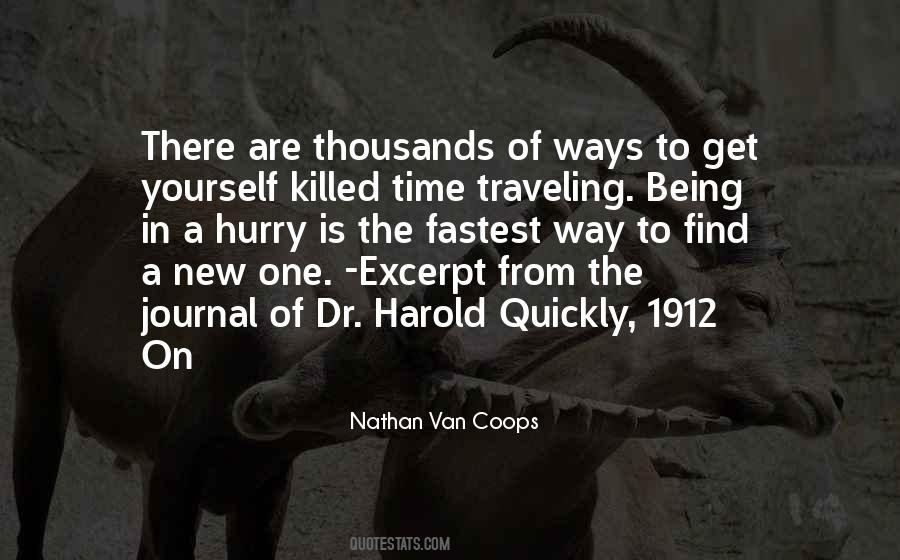 Nathan Van Coops Quotes #864020