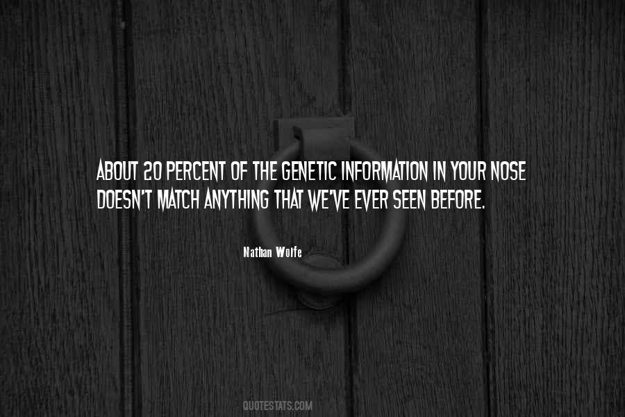 Nathan Wolfe Quotes #1383613 Nathan Wolfe Quotes #1383613