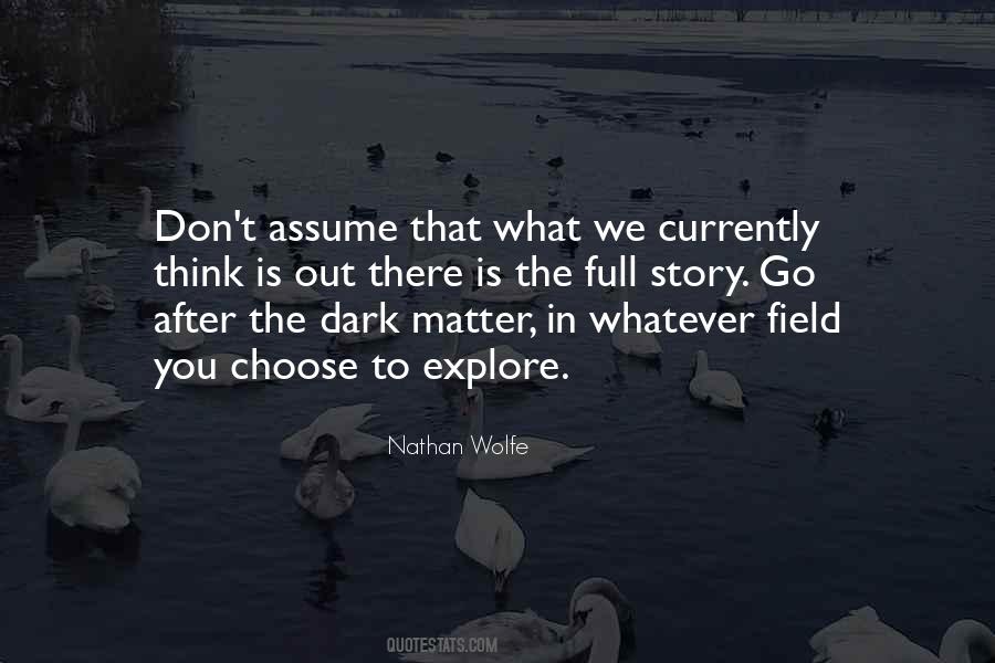 Nathan Wolfe Quotes #46145 Nathan Wolfe Quotes #46145