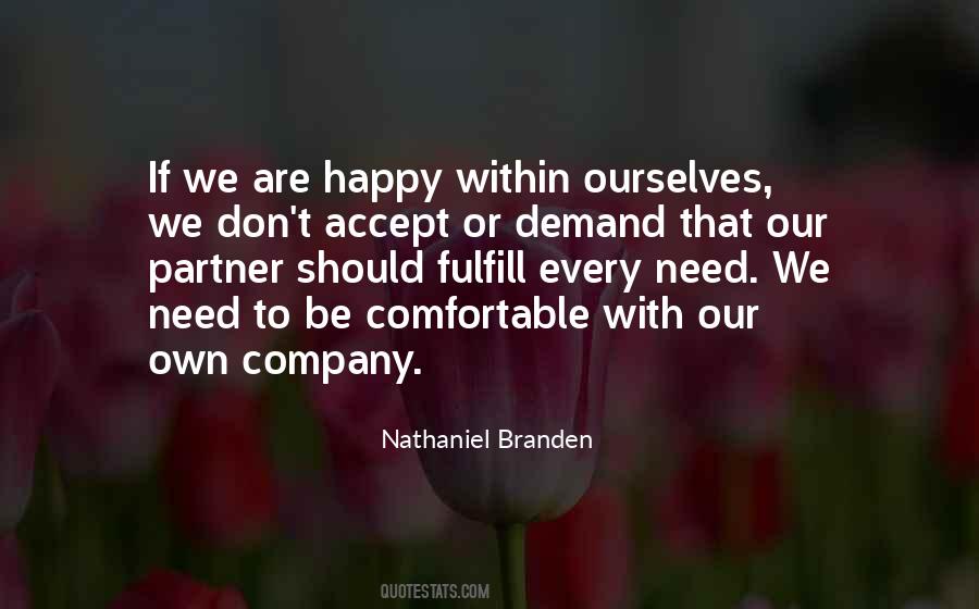 Nathaniel Branden Quotes #115622