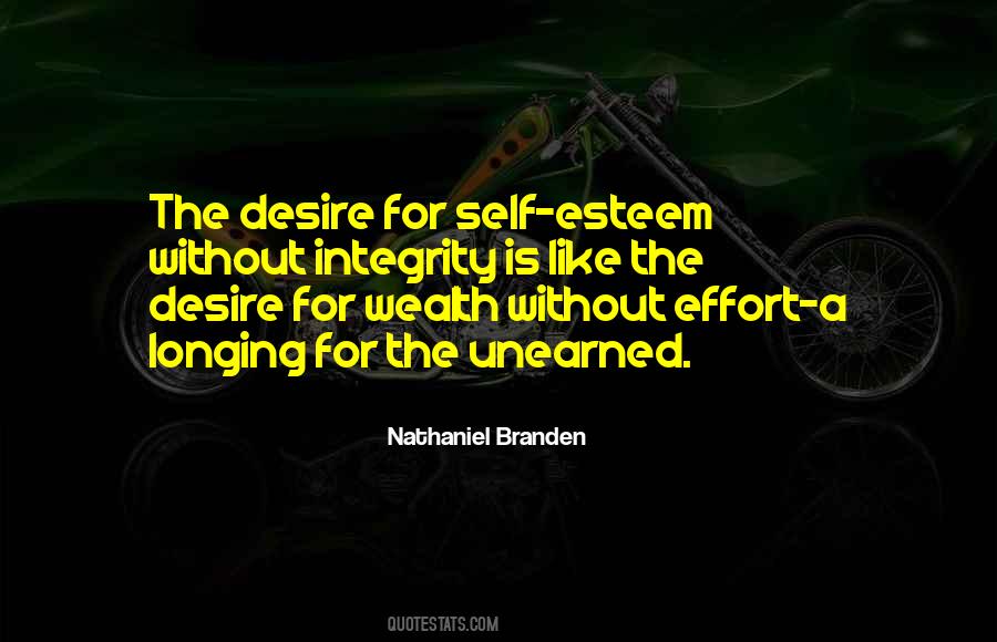 Nathaniel Branden Quotes #1270755