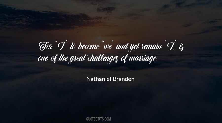 Nathaniel Branden Quotes #1355378