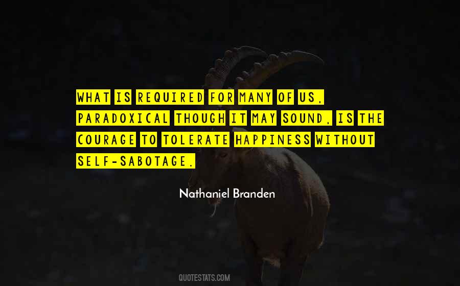 Nathaniel Branden Quotes #1501619