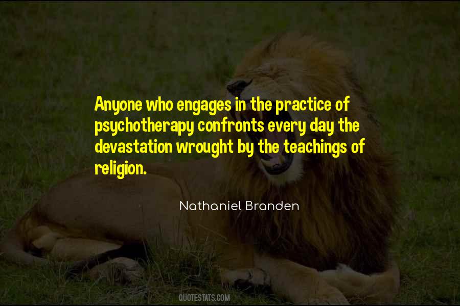 Nathaniel Branden Quotes #1565125