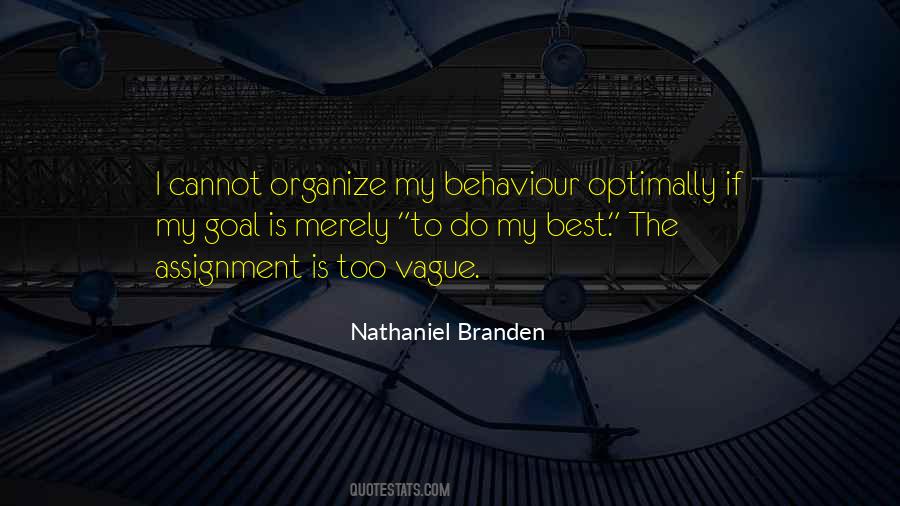 Nathaniel Branden Quotes #231805