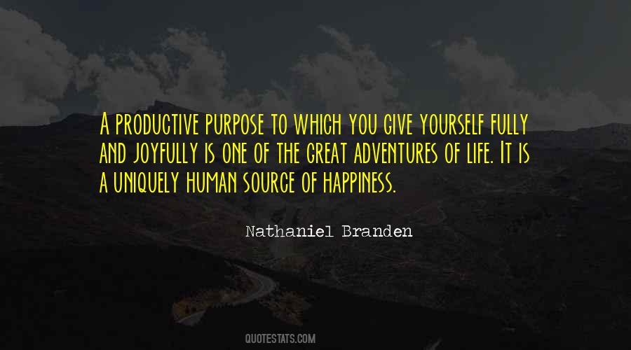 Nathaniel Branden Quotes #610531