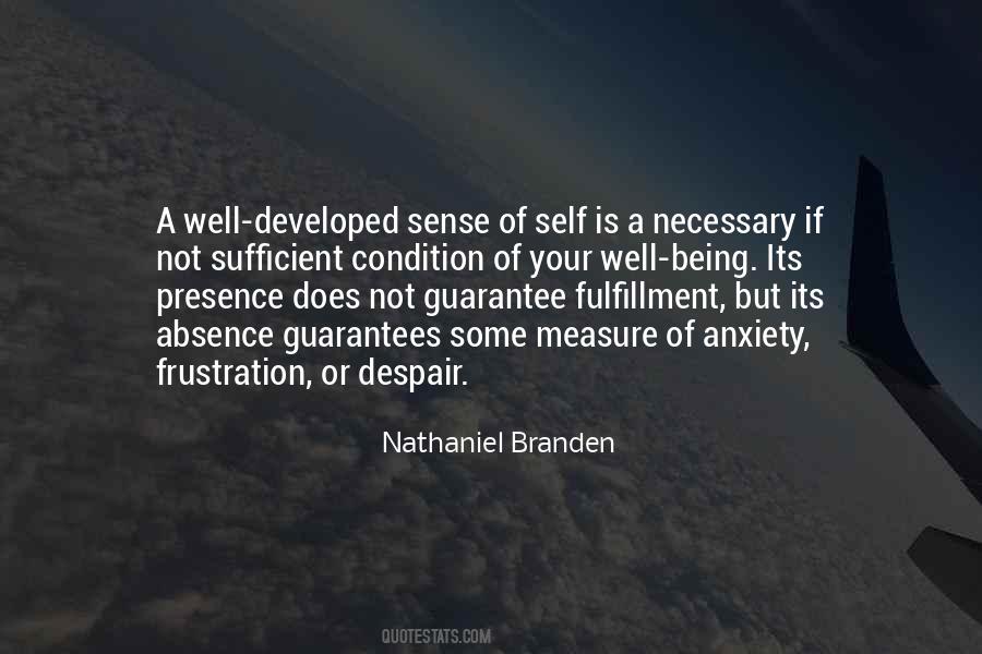 Nathaniel Branden Quotes #739254