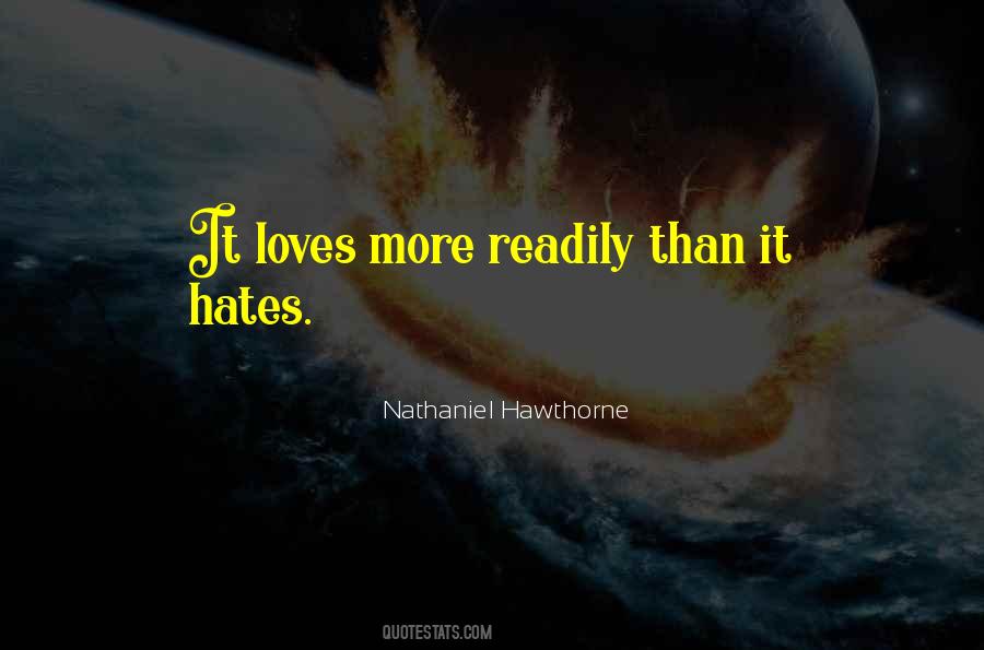 Nathaniel Hawthorne Quotes #1257255
